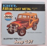 ERTL Jeep CJ-7 Die-Cast Model Kit in Original Box