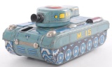 Modern Toys Japanese Tin Litho Friction Toy M.15 Tank