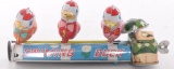 Haji Japanese Tin Litho Wind Up Swimming Duck Toy