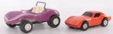 Group of 2 Tonka Pressed Steel Cars