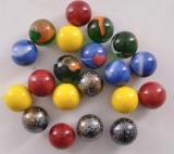 Group of Large Shooter Marbles