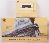 Bachmann Limited Edition Norfolk & Western Class J Locomotive and Tenders Set in Original Boxes