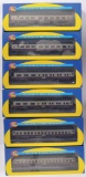 Group of 6 Athearn Napa Valley Wine Train Coach Train Cars in Original Boxes