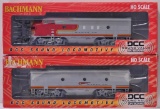 Bachmann DCC Santa Fe F7A and B Diesel Locomotive in Original Boxes