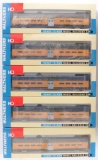 Group of 5 Walthers Chicago and Northwestern Passenger Train Cars in Original Boxes