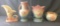 Group of 4 Hull Pottery Vases