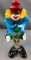 Murano glass clown figurine Vintage