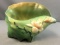 Vintage Roseville Green Conch Shell Pottery No. 453