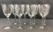 Group of 8 Vintage Fostoria Water Stem Glassware