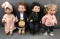 Group of 4 Lee Middleton Original Dolls