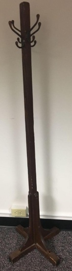 Wooden Coat Rack