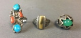 Group of 2 Sterling Silver Rings and more