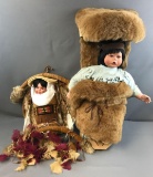 Group of Native American Baby dolls