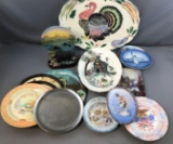 Group of decorative plates and decor