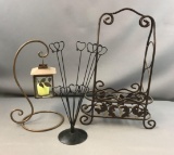 Group of 3 decor items