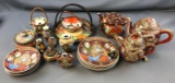 Emperor hand painted Japanese dishes