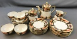 Group of Vintage Japanese hand Painted dishes