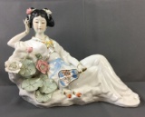 Vintage Decorative Geisha Figurine
