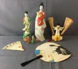 Group of Geisha Figurines and more