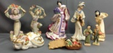 Group of Japanese Figurines