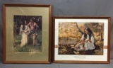 Group of 2 Native American Indian Prints