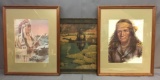 Group of 3 Native American Indian Prints