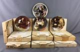 Group of 10 Vintage Norman Rockwell Plates