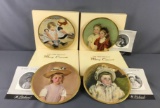 Group of 4 The Children of Mary Cassatt Collector Plates