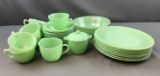 Group of Vintage Jadeite Fire King Dishes