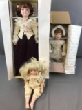 Group of 3 dolls
