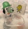 Crystal World Peanuts Painting Snoopy