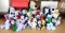 Group of Peanuts Snoopy Plush Stuffed Toys