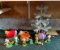 Group of department 56 Peanuts Easter figurines