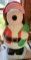 Peanuts Snoopy Claus Christmas light up yard ornament