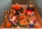 Group of department 56 peanuts Halloween porcelain figurines