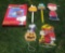 Lot of 7 Snoopy & Charlie Brown Halloween themed lawn ornaments