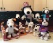 Group of 9 Snoopy Plush Sound and Motion Toys and more