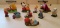 Group of 10 Peanuts Department 56 Halloween Figurines