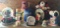 Group of Peanuts Snoopy Clocks,snow globe and more