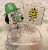Crystal World Peanuts Painting Snoopy