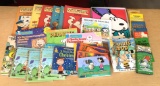 Group of Peanuts Snoopy Books and more