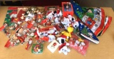 Group of Peanuts Snoopy Christmas Decorations