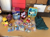 Group of Peanuts Snoopy Toys