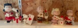 Lenox peanuts Valentines Day porcelain figurine set of five