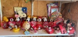 Shelf lot of miscellaneous peanuts valentines day items