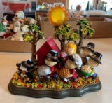 The Danbury mint Peanuts a time to give thanks figurine