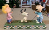 Peanuts Jim Shore double Dutch dog figurine