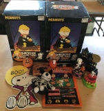 Group of Peanuts Halloween items