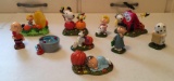 Group of 10 Peanuts Department 56 Halloween Figurines