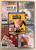 Group 5 Peanuts movies, dvd and blu ray